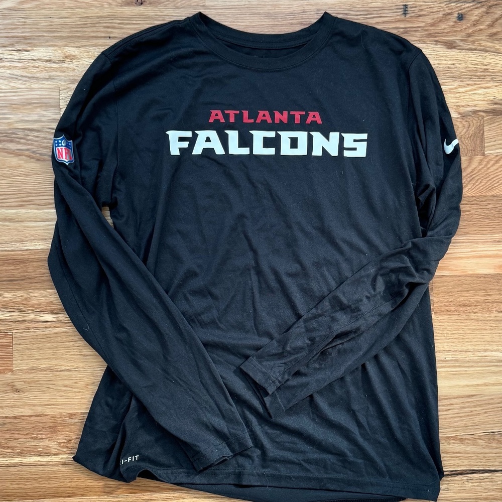 Atlanta Flacons NFL Nike Long Sleeve Shirt